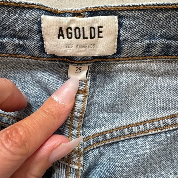 2 pairs of AGOLDE jeans - Picture 6 of 11
